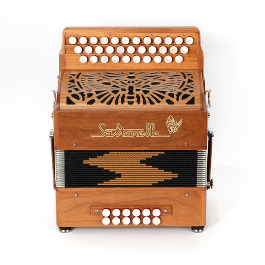 Saltarelle Etincelle 3-Row Melodeon Diatonic Accordion ADG