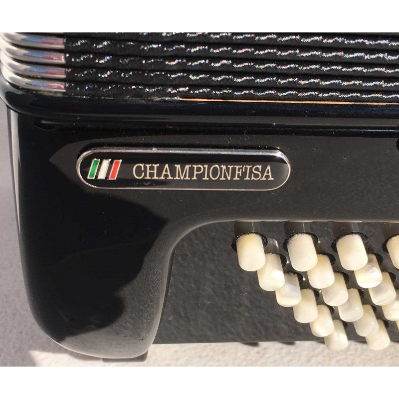 Bugari Artist Piano Accordion with Hand Made Reeds