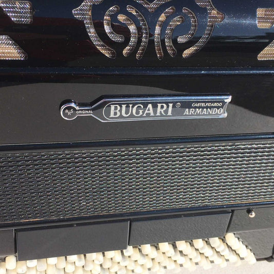 Bugari Artist Piano Accordion with Hand Made Reeds