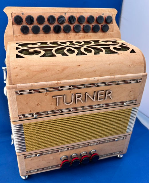 Turner Melodeon D/G | 19 Button 8 Bass