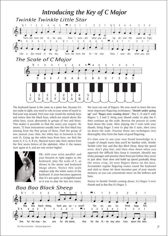 The Piano Accordion Absolute Beginners Book