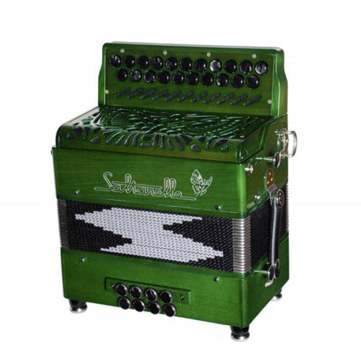 Saltarelle Aether III DG Melodeon 3 Voice 21 Button 8 Bass