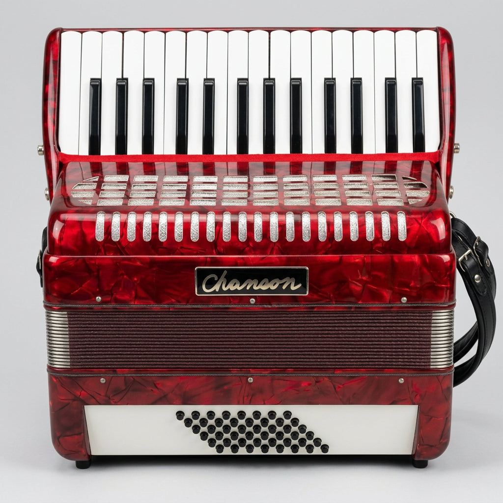 Chanson Piano Accordion 48 Bass (Preloved)