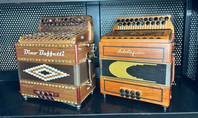 dino baffetti and castagnari side by side 