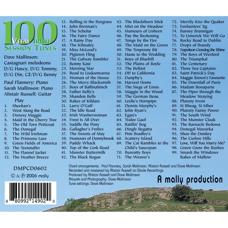 100 Vital Irish Session Tunes Book
