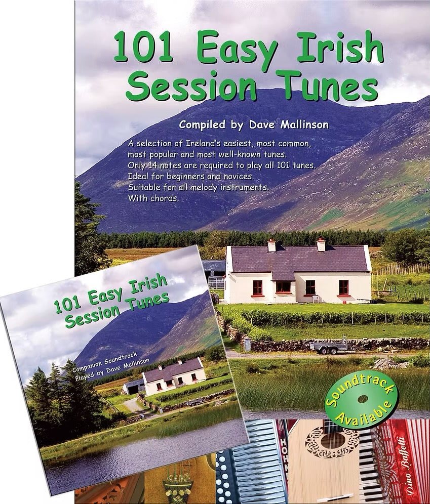 101 Easy Irish Session Tunes Book