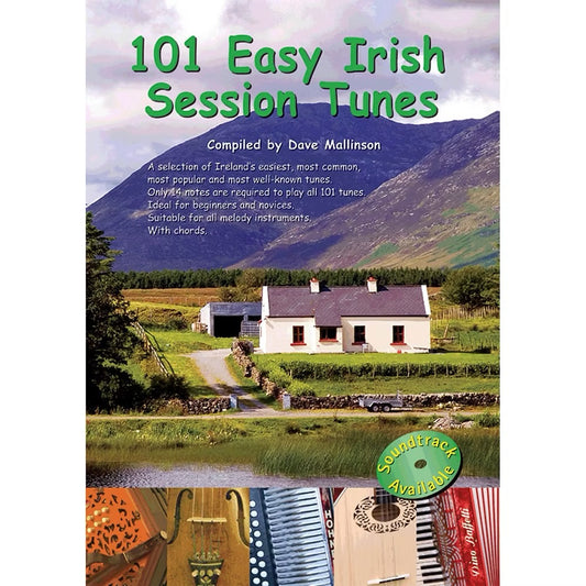 101 Easy Irish Session Tunes Book