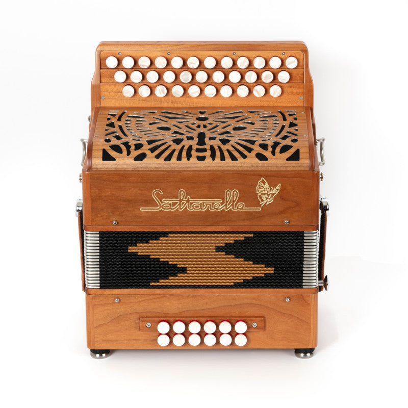 Saltarelle Etincelle 3-Row Melodeon Diatonic Accordion ADG