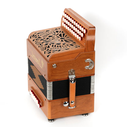 Saltarelle Etincelle 3-Row Melodeon Diatonic Accordion ADG