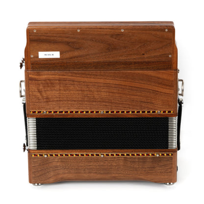 Saltarelle Nuage DG Walnut 2 Row 3 Voice Melodeon