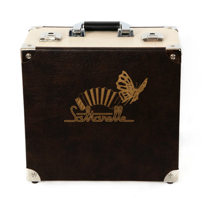 Saltarelle Nuage DG Walnut 2 Row 3 Voice Melodeon