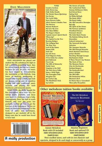 Beginners' Melodeon Tunes and Techniques Book
