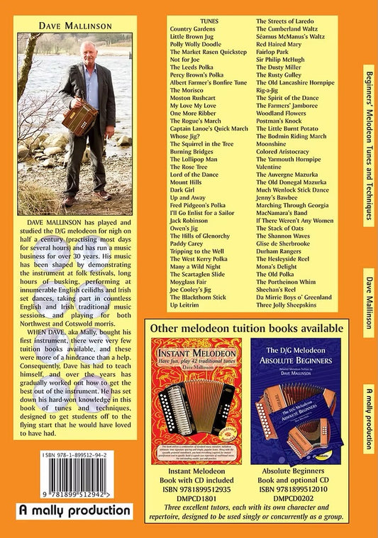 Beginners' Melodeon Tunes and Techniques Book