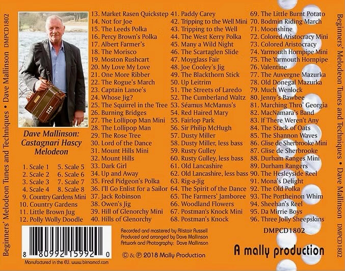 Beginners' Melodeon Tunes and Techniques Book