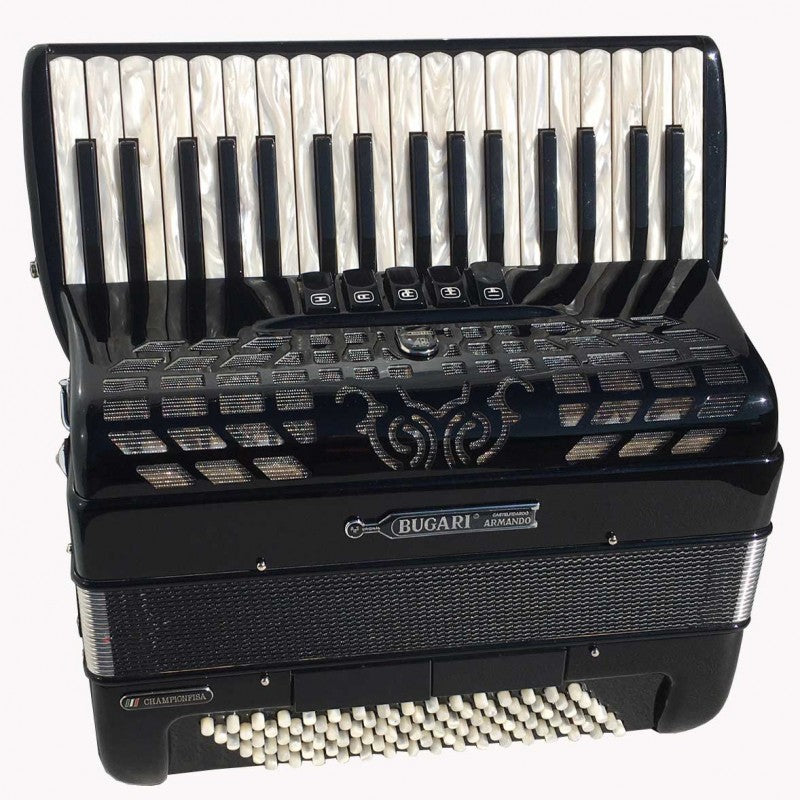 Bugari Artist Piano Accordion with Hand Made Reeds