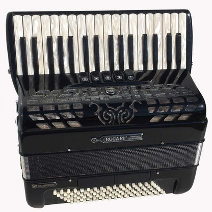 Bugari Artist Piano Accordion with Hand Made Reeds