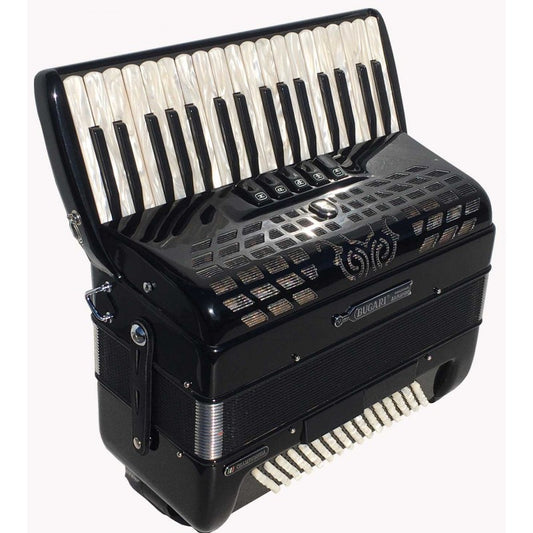 Bugari Artist Piano Accordion with Hand Made Reeds