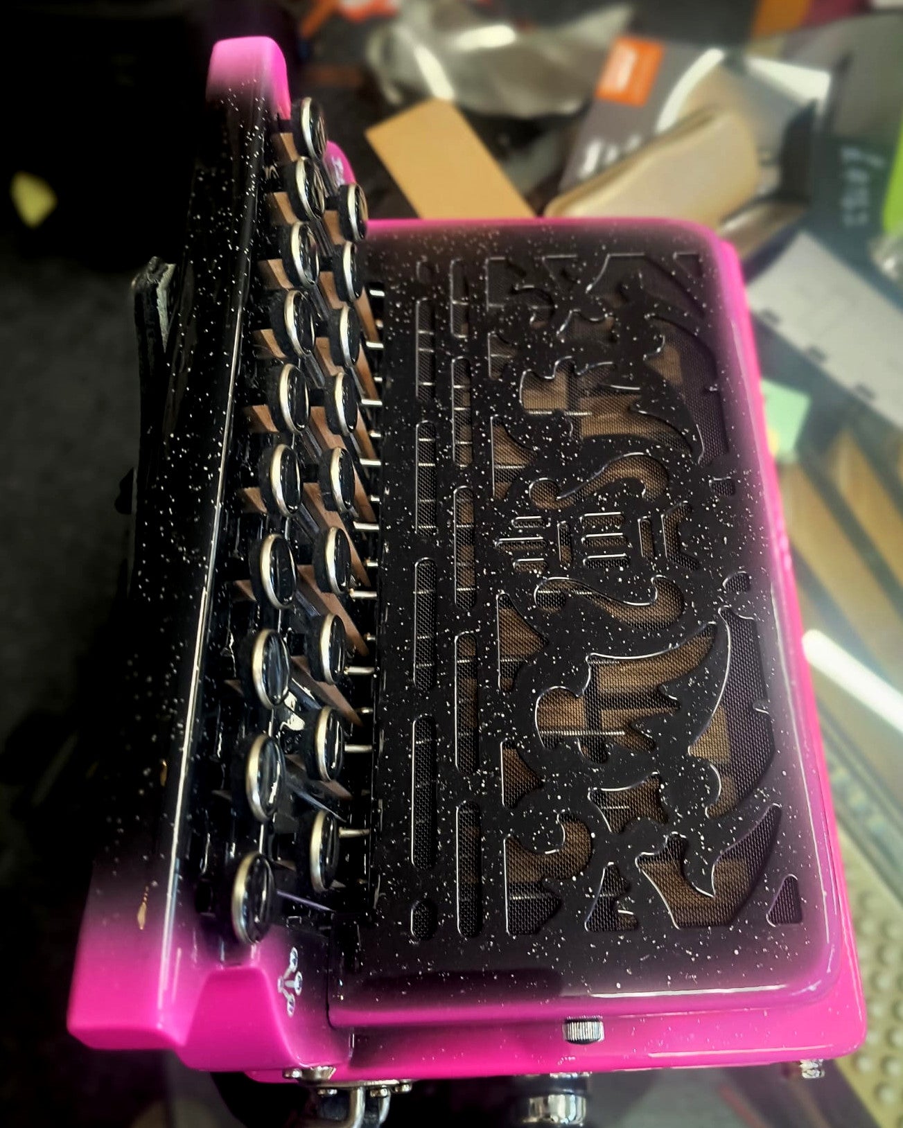 Dino Baffetti Pearl II Melodeon Pink