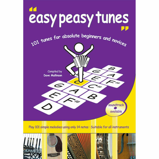 Easy Peasy Tunes Book: Traditional Music for Beginners
