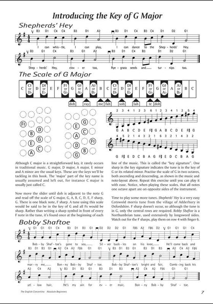 The English Concertina Absolute Beginners Book