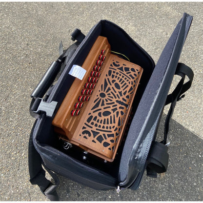 melodeon gig bag for 2.5 row top opener