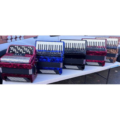 Kingfisher 30 Key 60 Bass Piano Accordion – Lightweight UK Specification