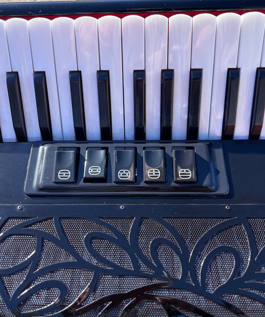 Kingfisher-Sourced Accordion – LMM | 60 Bass | 5 Treble Registers (Limited Stock)