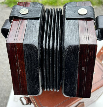 Vintage Wheatstone 48 Button English Concertina | Victorian Era