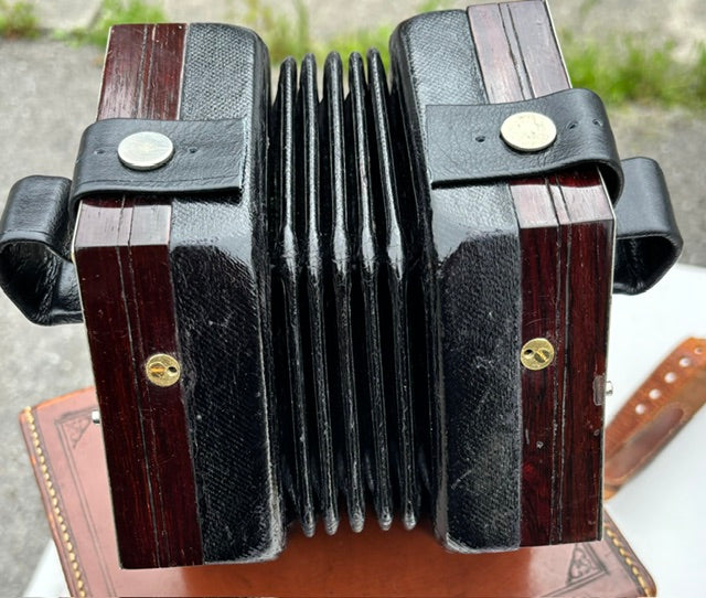 Vintage Wheatstone 48 Button English Concertina | Victorian Era