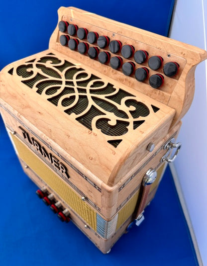 Turner Melodeon D/G | 19 Button 8 Bass