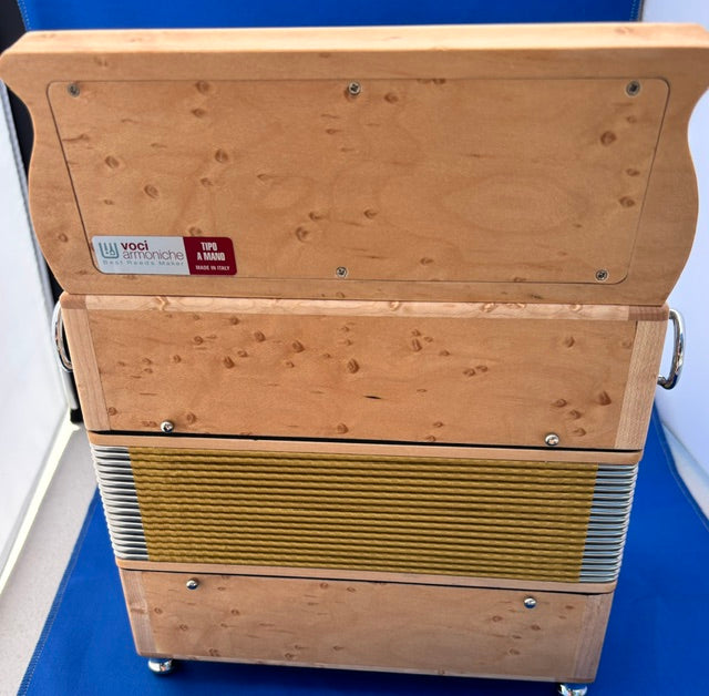 Turner Melodeon D/G | 19 Button 8 Bass