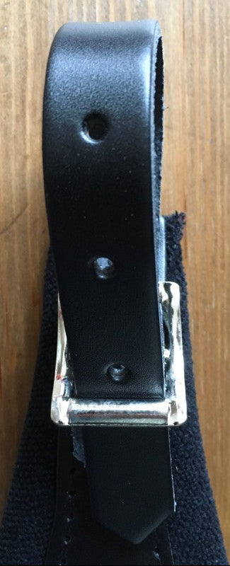 padded leather accordion straps 11cm bracket loop