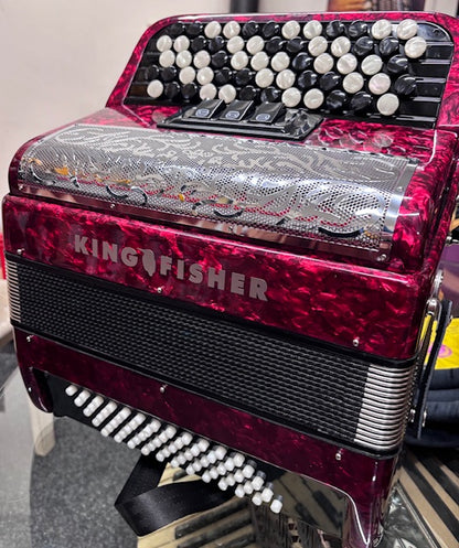 King Fisher 5 row C sytem Button Accordion