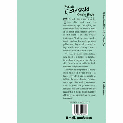 cotswold morris 1 book rear