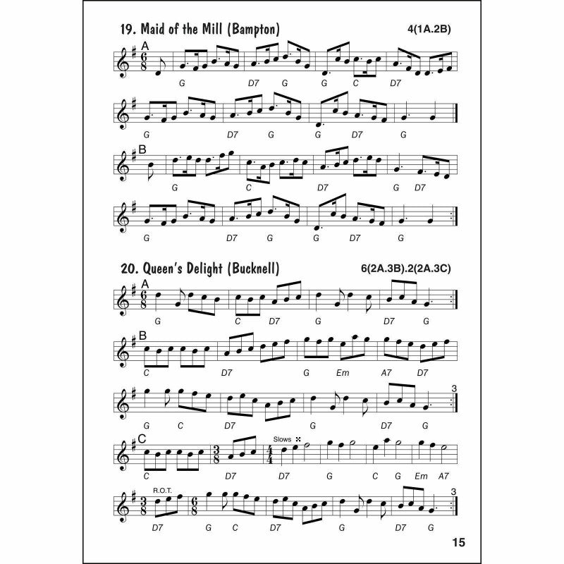 cotswold morris 1 book inside tune