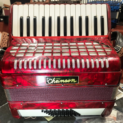 Chanson Piano Accordion 48 Bass (Preloved)