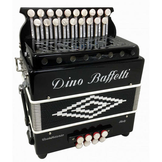 Dino Baffetti Black Pearl II DG Melodeon