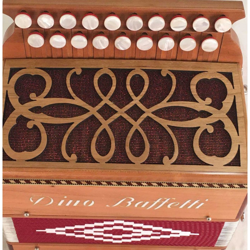 Dino Baffetti Binci II D/G Melodeon Oakwood