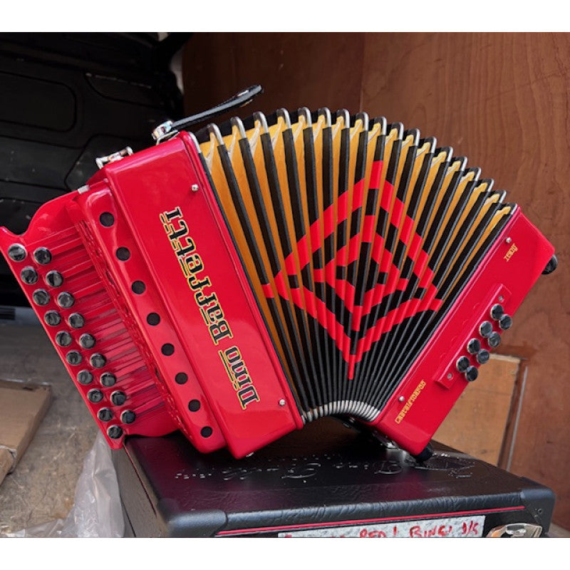 dino baffetti enzo melodeon ferrari red front