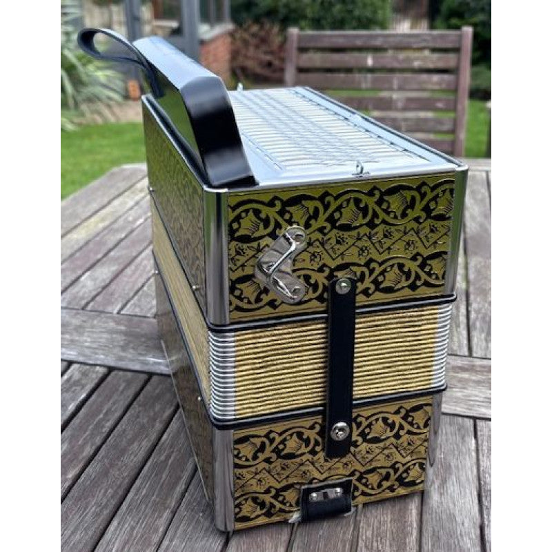 Hohner Pokerwork Melodeon in DG