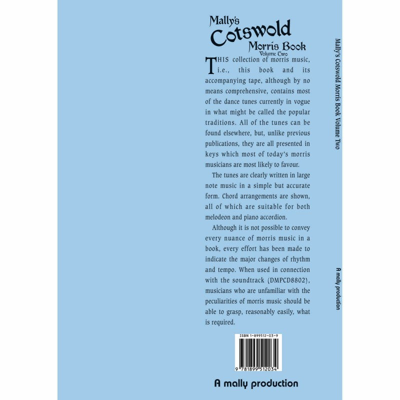Mally’s Cotswold Morris Book Volume 2