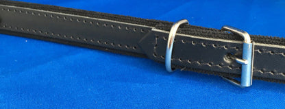 melodeon or small accordion strap padded italian black mid buckle