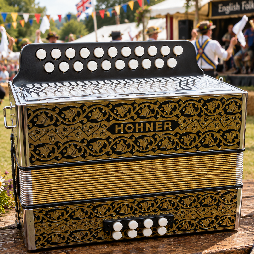 ohner Pokerwork D/G Melodeon
