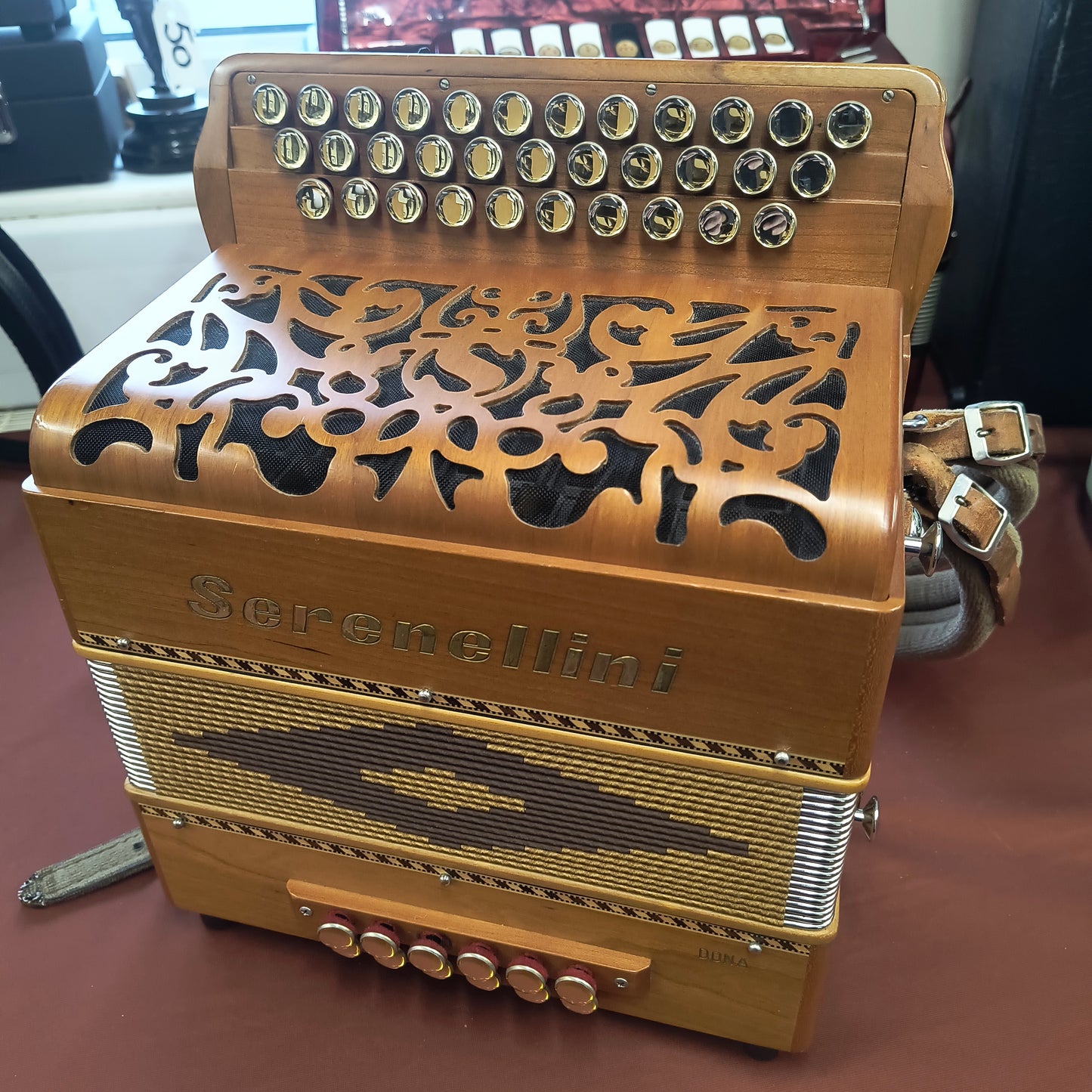 Serenellini Dona ADG 3 Row Melodeon