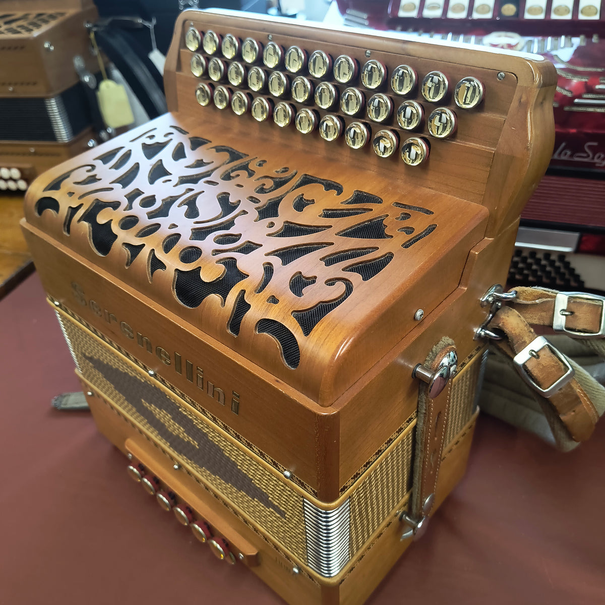Serenellini Dona ADG 3 Row Melodeon