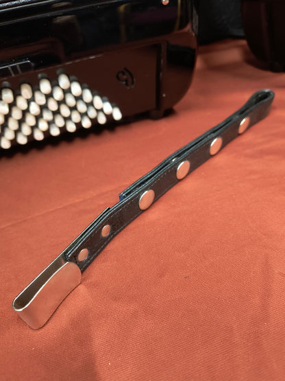 Accordion Back Strap | Leather & Nylon Adjustable