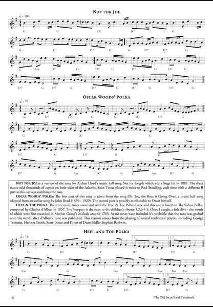 The Old Swan Band Tunebook