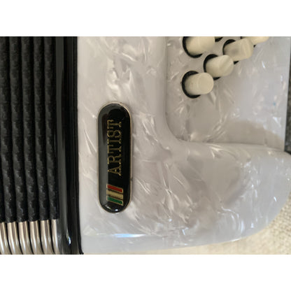 Bugari Artist Piano Accordion with Hand Made Reeds
