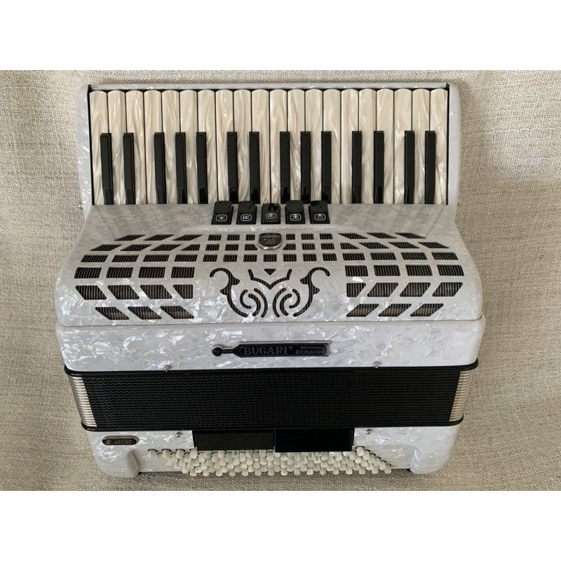 Bugari Artist Piano Accordion with Hand Made Reeds