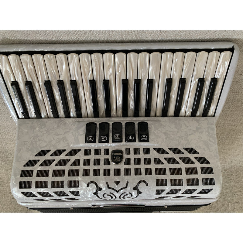 Bugari Artist Piano Accordion with Hand Made Reeds